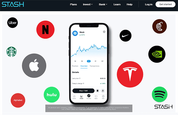 أفضل 20 تطبيقات إستثمار المال للشباب والمراهقين - ربح المال من الإنترنت 5 تطبيق Stash Invest (مكافأة 5 دولارات.